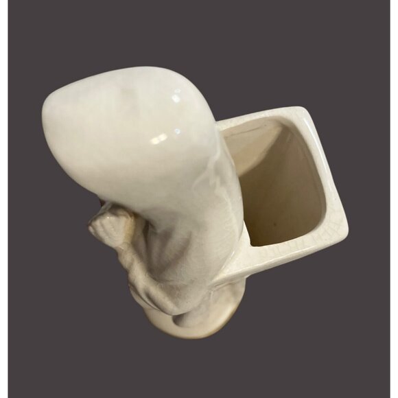 Fine Quality Vintage Ceramic Virgin Mary Statue Vase Japan - Picture 2 of 12